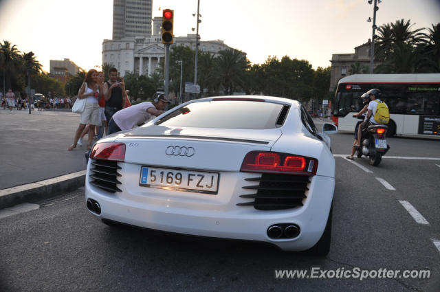 Audi R8 spotted in Barcelona, Spain