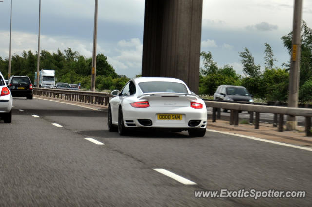 Porsche 911 Turbo spotted in Worcester, United Kingdom