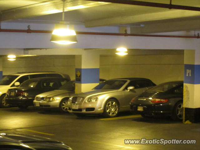 Bentley Continental spotted in Toronto, Canada