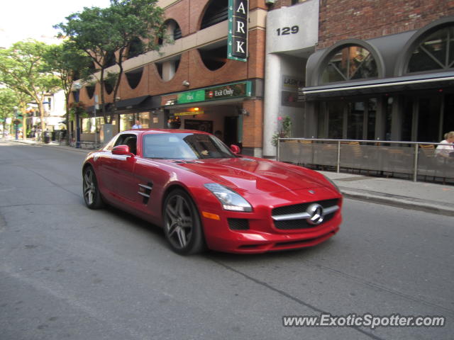 Mercedes SLS AMG spotted in Toronto, Canada