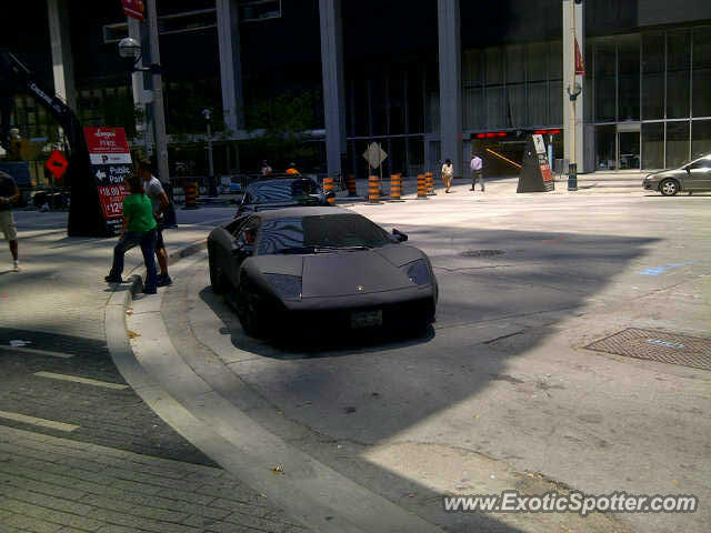 Lamborghini Murcielago spotted in Toronto, Ontario, Canada