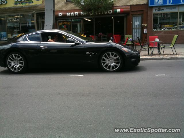 Maserati GranTurismo spotted in Montreal, Quebec, Canada