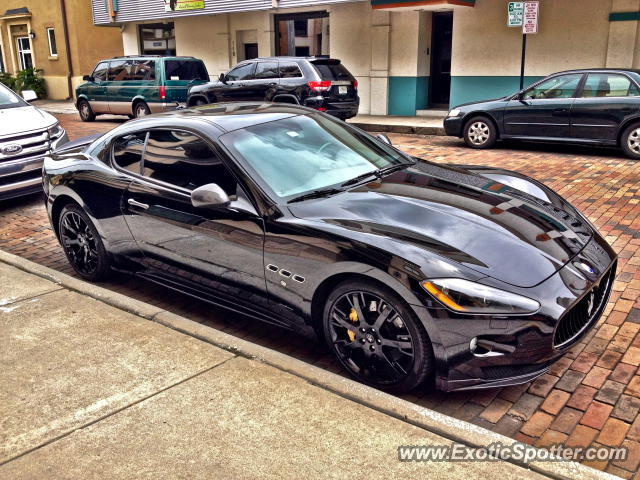 Maserati GranTurismo spotted in Winter Park, Florida