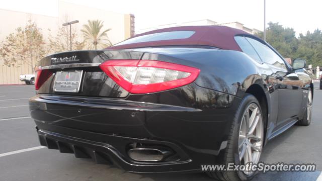 Maserati GranCabrio spotted in San Jose, California