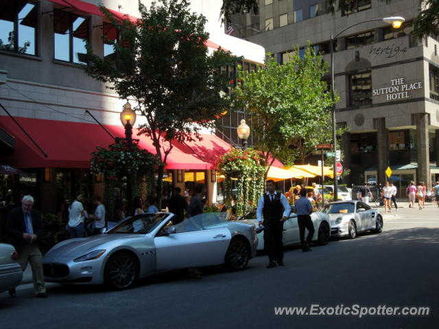 Maserati GranCabrio spotted in Chicago, Illinois