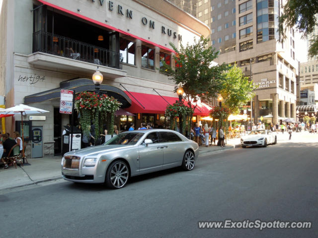 Rolls Royce Ghost spotted in Chicago, Illinois