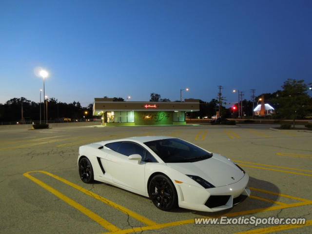 Lamborghini Gallardo spotted in Lake Zurich, Illinois