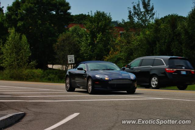 Aston Martin DB9 spotted in Falmouth, Maine