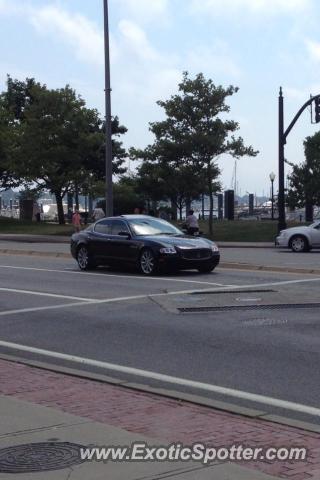 Maserati Quattroporte spotted in Newport, Rhode Island