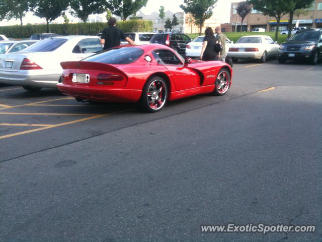 Dodge Viper spotted in Toronto, Ontario, Canada