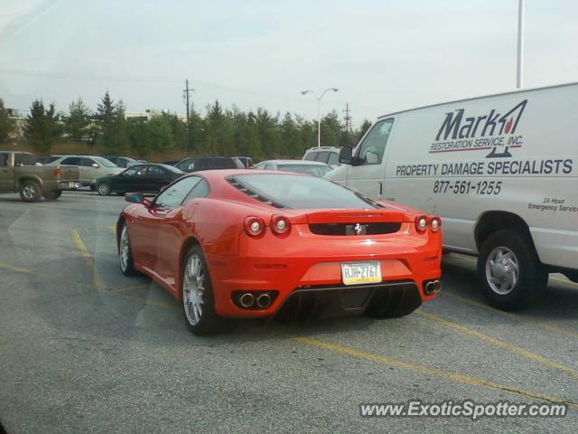 Ferrari F430 spotted in Harrisburg, Pennsylvania