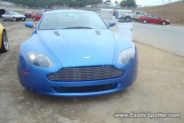 Aston Martin Vantage spotted in MONTEREY, California