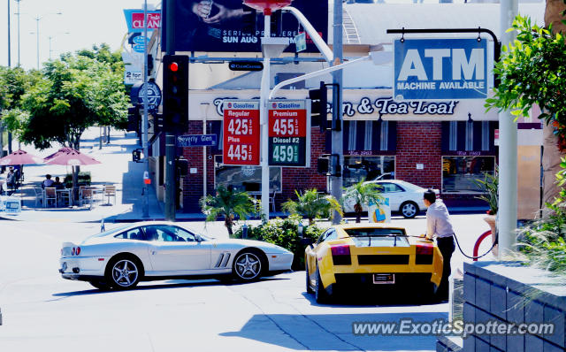 Lamborghini Gallardo spotted in Beverly Hills, California