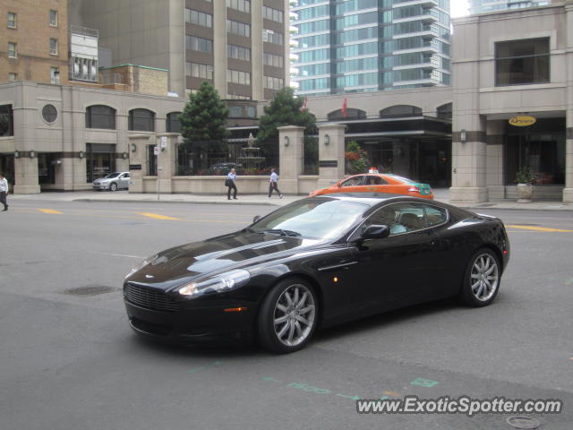 Aston Martin DB9 spotted in Toronto, Canada