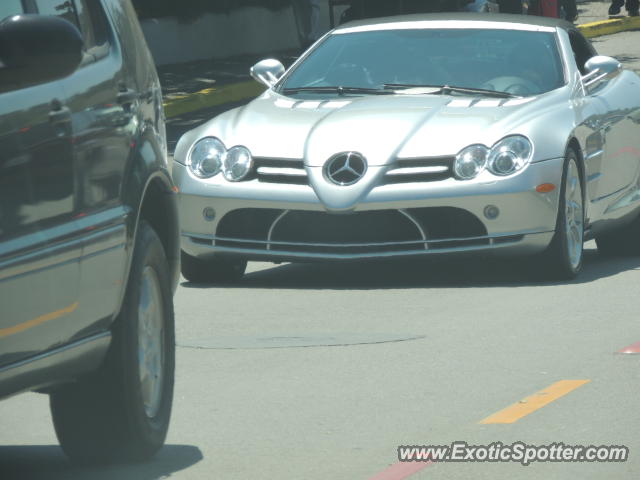 Mercedes SLR spotted in Pebble Beach, California