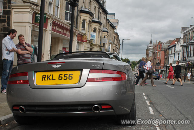 Aston Martin DB9 spotted in Harrogate, United Kingdom