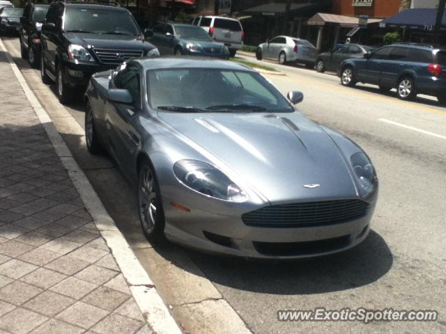 Aston Martin DB9 spotted in Fort Lauderdale, Florida