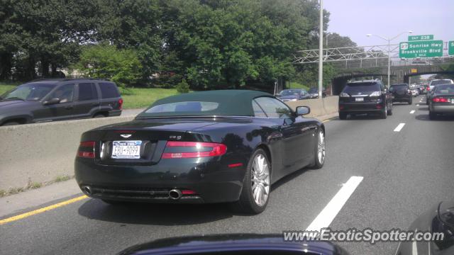 Aston Martin DB9 spotted in Queens, New York