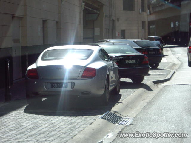 Bentley Continental spotted in Sydney, Australia