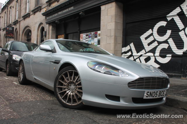 Aston Martin DB9 spotted in Edinburgh, United Kingdom