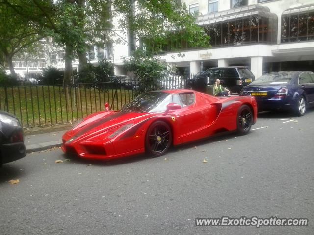 Ferrari Enzo spotted in London, United Kingdom