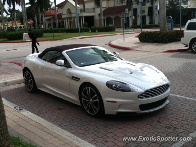 Aston Martin DBS spotted in Boca Raton, Florida