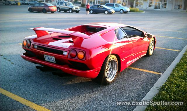 Lamborghini Diablo spotted in London, Ontario, Canada