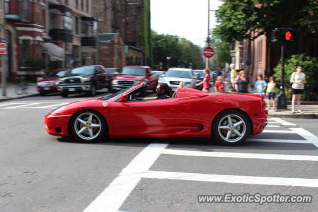 Ferrari 360 Modena spotted in Boston, Massachusetts