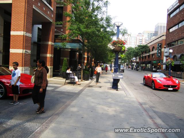 Ferrari California spotted in Toronto, Canada