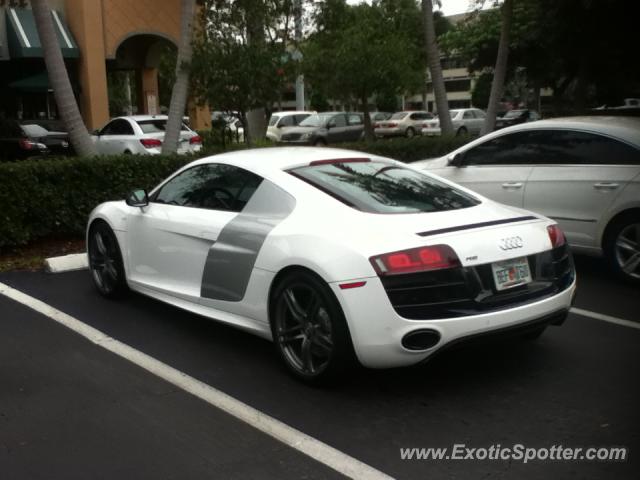 Audi R8 spotted in Boca Raton, Florida