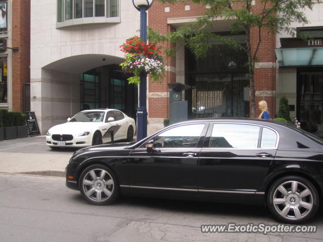 Bentley Continental spotted in Toronto, Canada