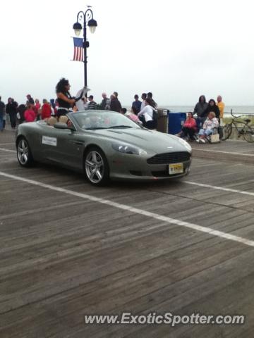 Aston Martin DB9 spotted in Ocean City, New Jersey