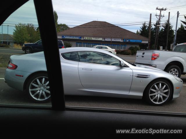 Aston Martin DB9 spotted in Tigard, Oregon