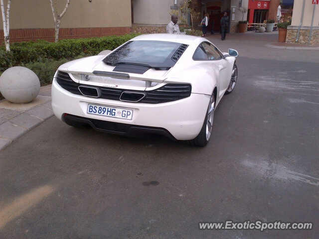 Mclaren MP4-12C spotted in Pretoria, South Africa