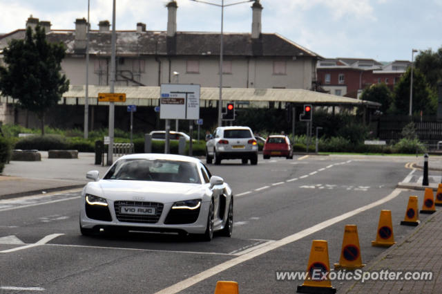 Audi R8 spotted in Cardiff, United Kingdom