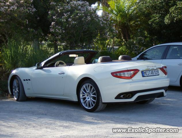 Maserati GranCabrio spotted in Quinta do Lago, Portugal