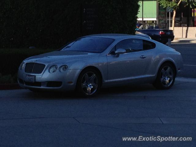 Bentley Continental spotted in Beverley Hills, California