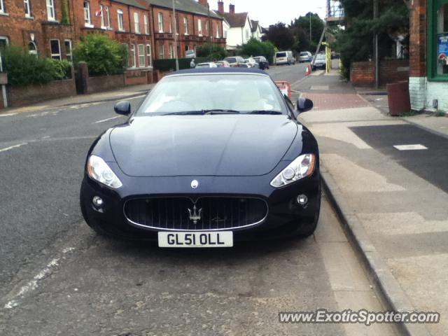 Maserati GranCabrio spotted in Preston, United Kingdom