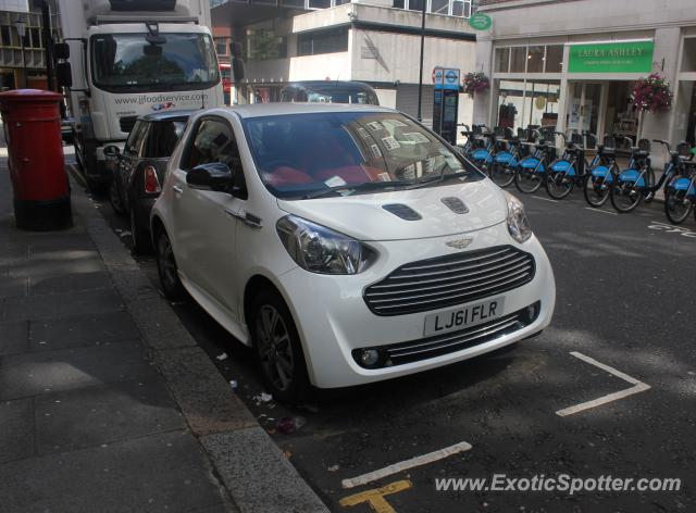 Aston Martin Cygnet spotted in London, United Kingdom