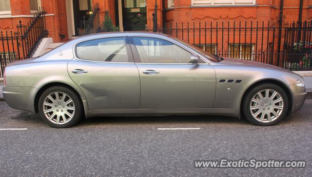 Maserati Quattroporte spotted in London, United Kingdom