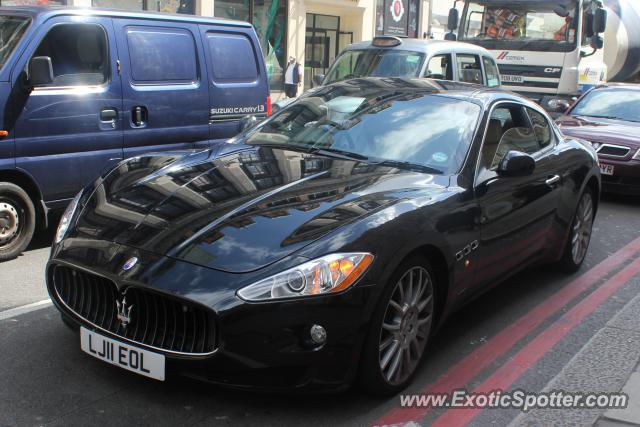 Maserati GranTurismo spotted in London, United Kingdom