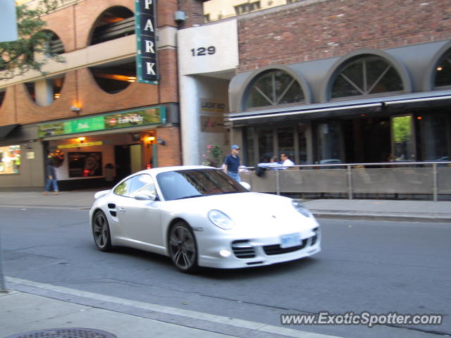 Porsche 911 Turbo spotted in Toronto, Canada