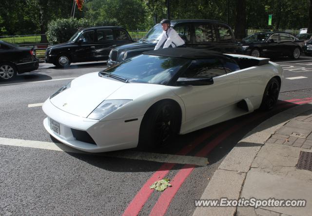 Lamborghini Murcielago spotted in London, United Kingdom