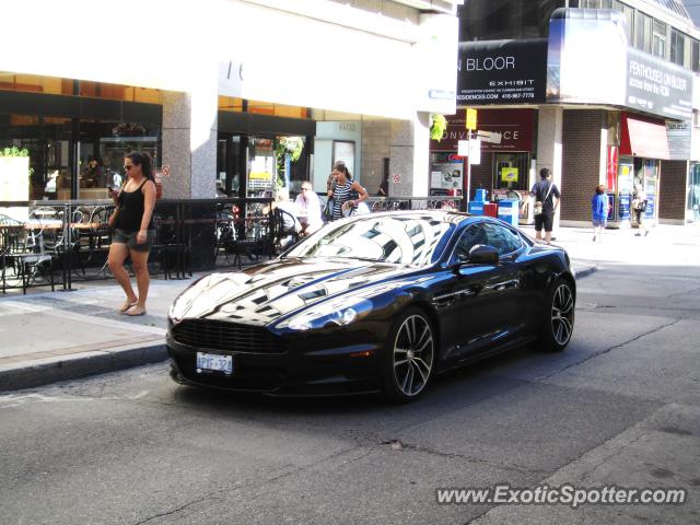 Aston Martin DBS spotted in Toronto, Canada