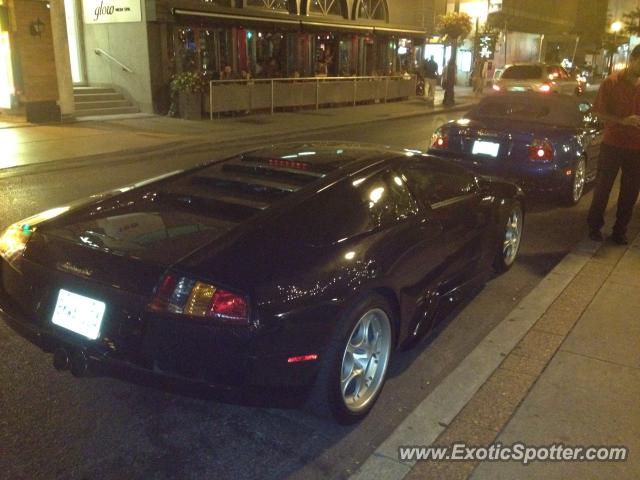 Lamborghini Murcielago spotted in Toronto, Ontario, Canada