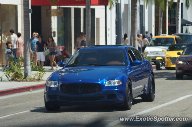 Maserati Quattroporte spotted in Beverly Hills, California