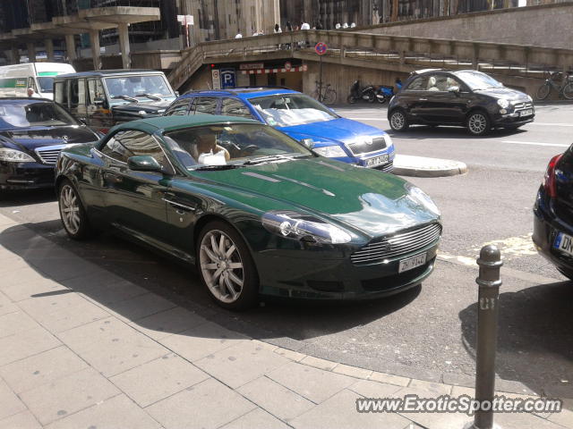 Aston Martin DB9 spotted in Cologne, Germany