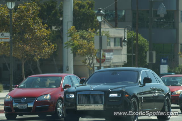 Rolls Royce Ghost spotted in Beverly Hills, California