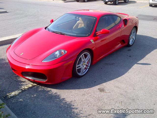 Ferrari F430 spotted in Ancaster, Canada