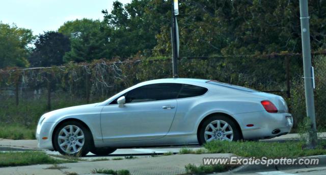 Bentley Continental spotted in Milwaukee, Wisconsin